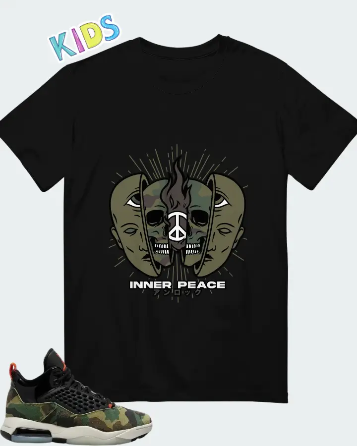 Air Jordan Maxin 200 Camo Matching Kid's T-Shirt