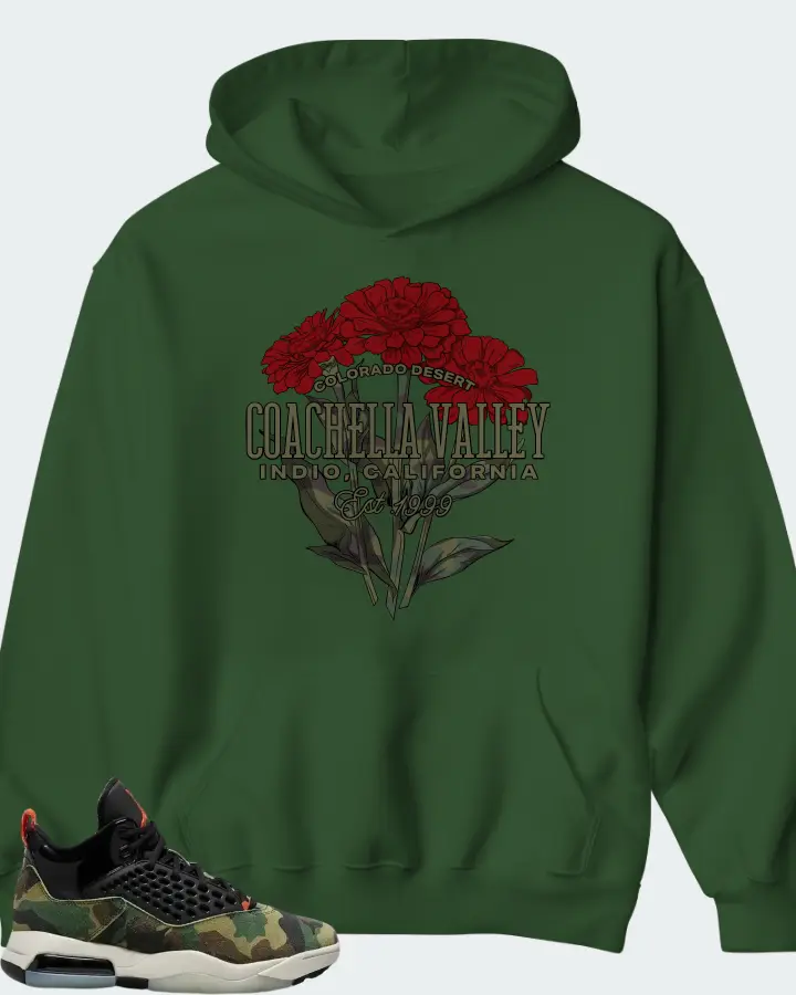 Air Jordan Maxin 200 Camo Matching Hoodie