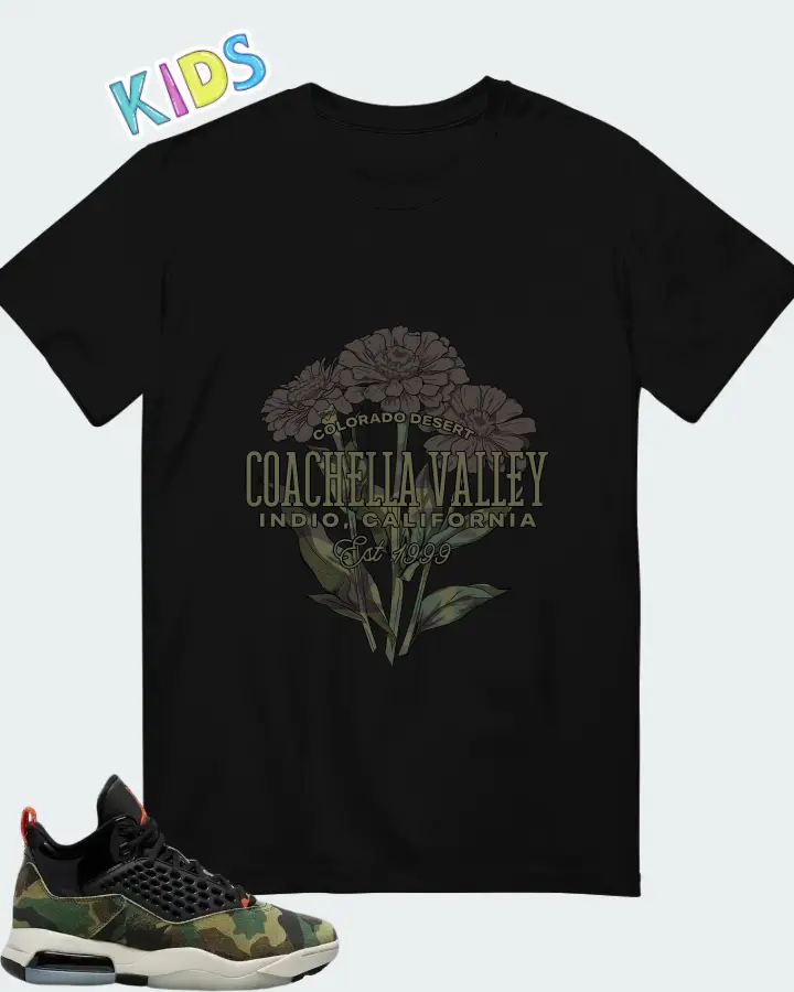 Air Jordan Maxin 200 Camo Matching Kid's T-Shirt