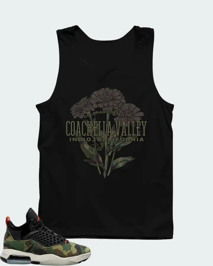 Air Jordan Maxin 200 Camo Matching Tank Top