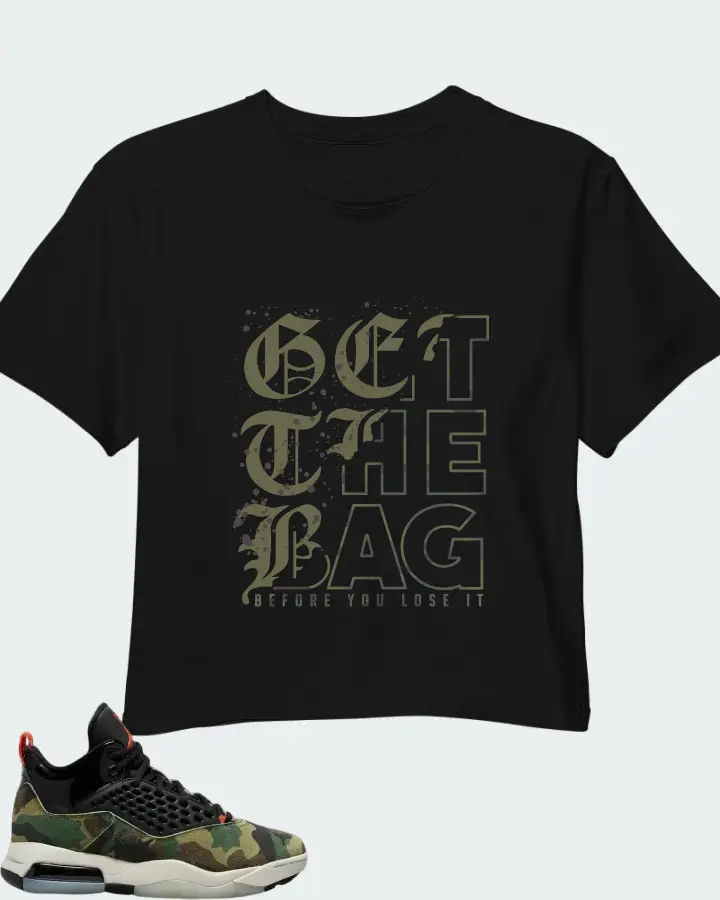 Air Jordan Maxin 200 Camo Matching Crop Top
