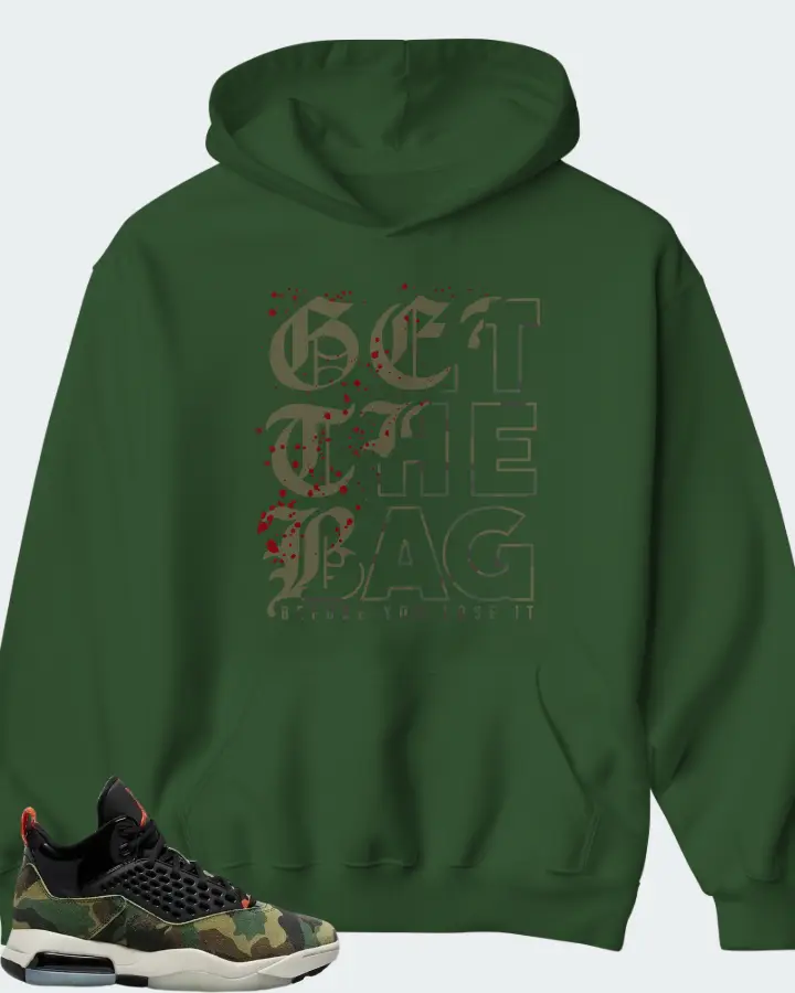Air Jordan Maxin 200 Camo Matching Hoodie