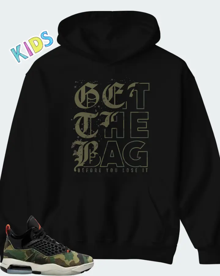 Air Jordan Maxin 200 Camo Matching Kid's Hoodie