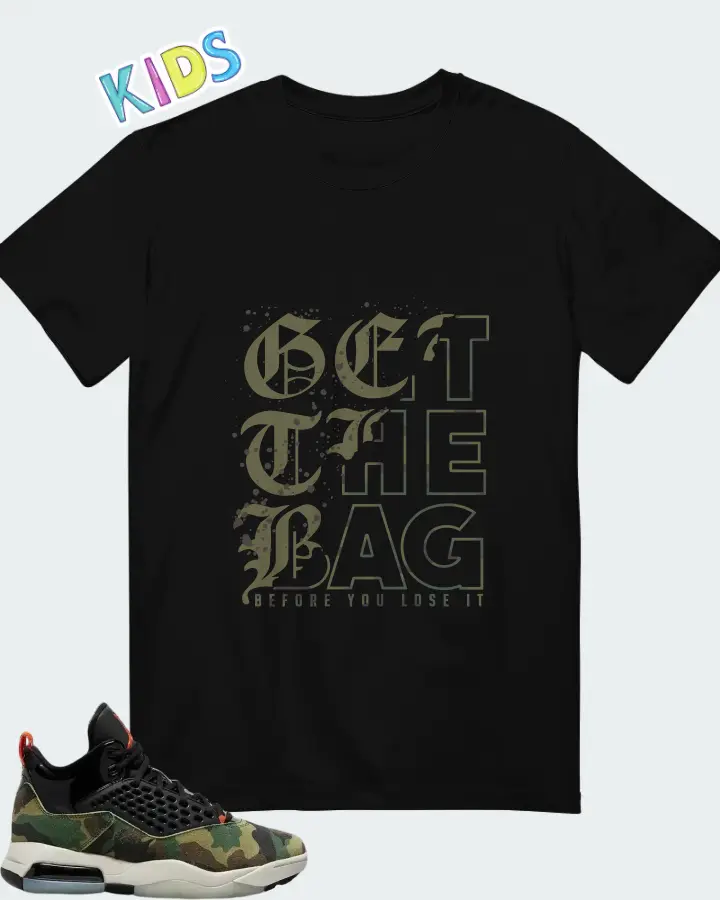 Air Jordan Maxin 200 Camo Matching Kid's T-Shirt