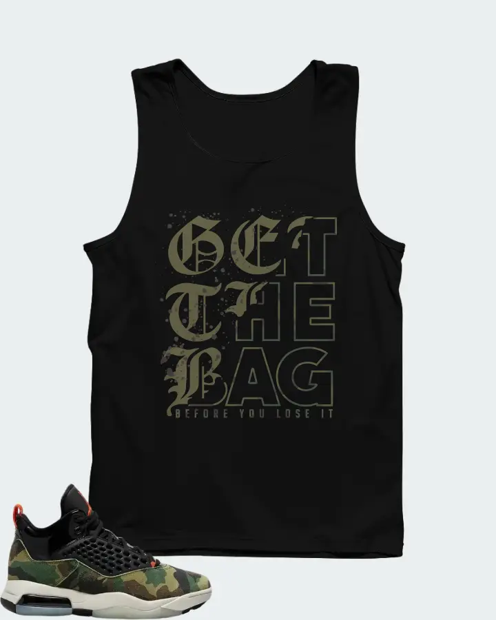 Air Jordan Maxin 200 Camo Matching Tank Top