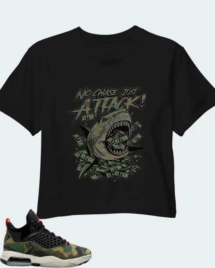 Air Jordan Maxin 200 Camo Matching Crop Top