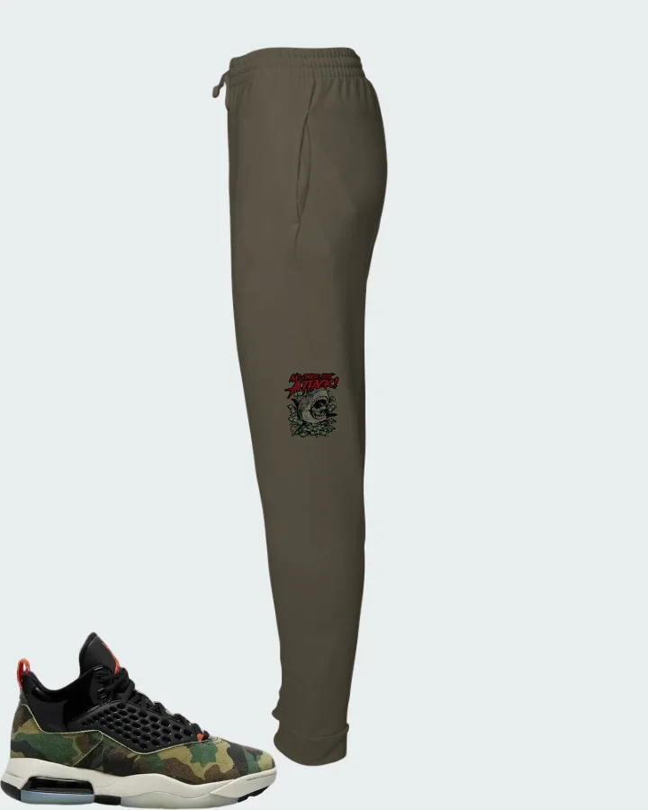 Air Jordan Maxin 200 Camo Matching Joggers