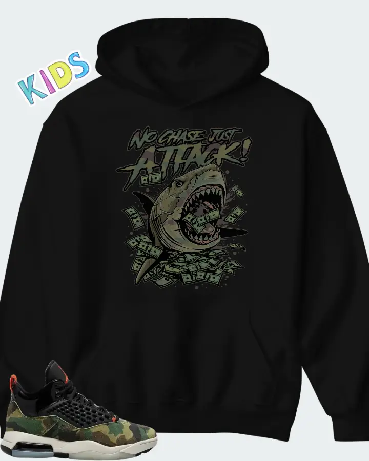 Air Jordan Maxin 200 Camo Matching Kid's Hoodie