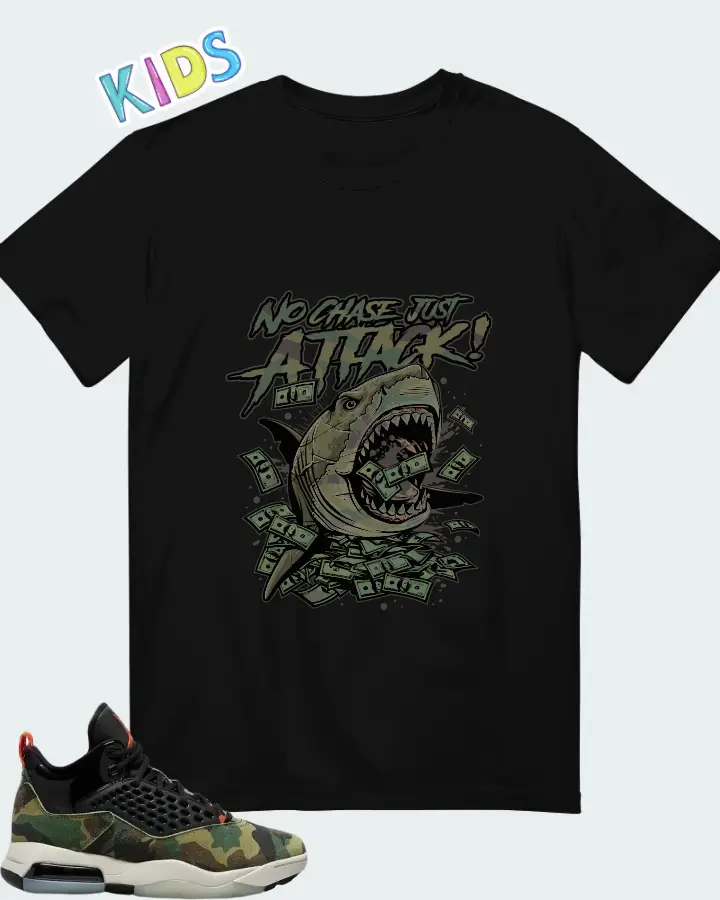 Air Jordan Maxin 200 Camo Matching Kid's T-Shirt