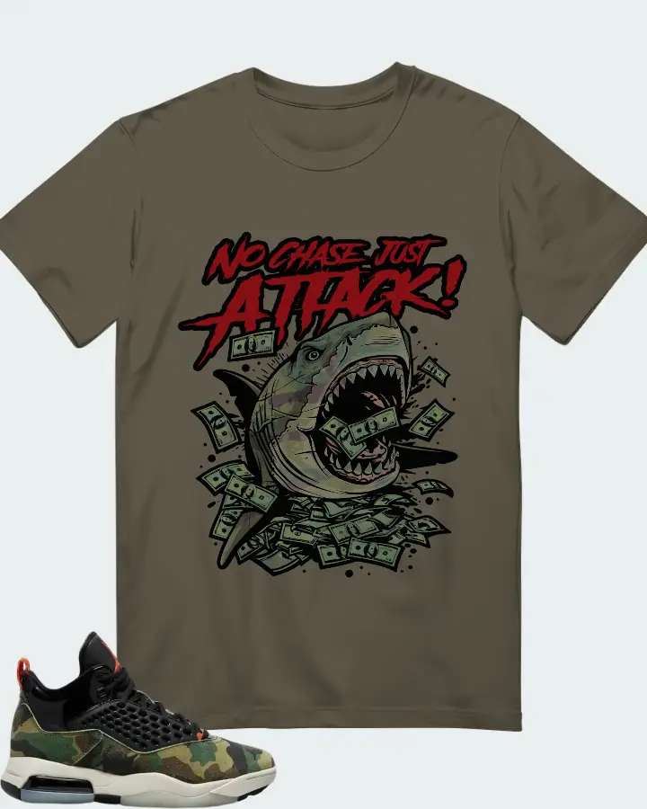 Air Jordan Maxin 200 Camo Matching T-Shirt