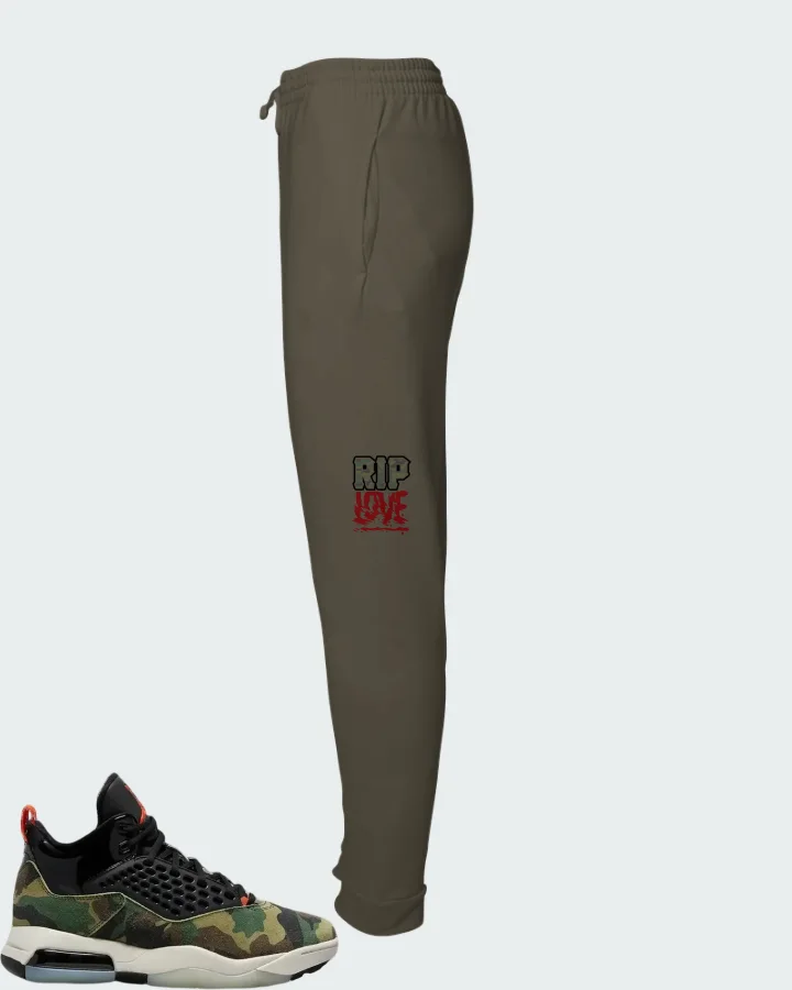 Air Jordan Maxin 200 Camo Matching Joggers