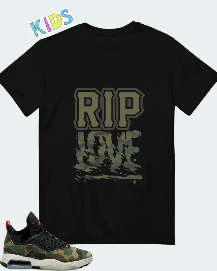 Air Jordan Maxin 200 Camo Matching Kid's T-Shirt
