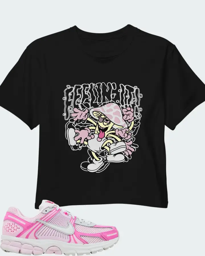 Nike Air Zoom Vomero 5 Hyper Pink Matching Crop Top