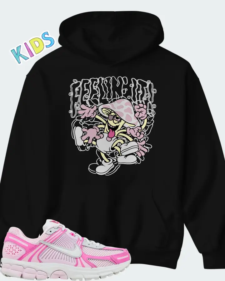 Nike Air Zoom Vomero 5 Hyper Pink Matching Kid's Hoodie