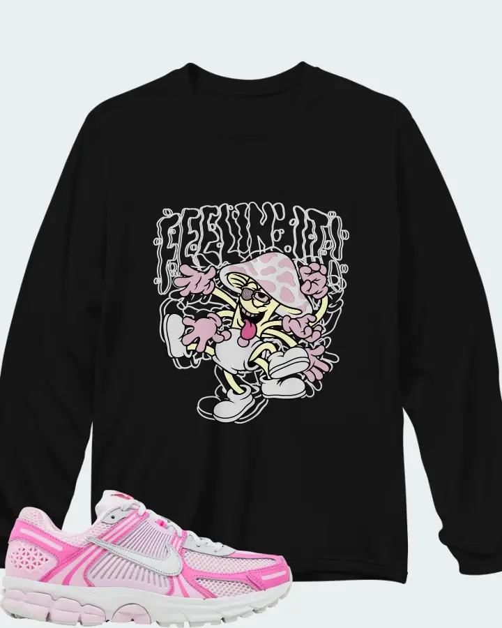 Nike Air Zoom Vomero 5 Hyper Pink Matching Long Sleeve T-Shirt
