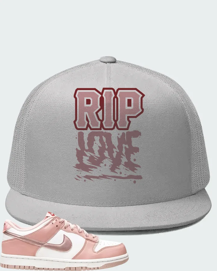 Nike Dunk Low Pink Velvet Matching Hat