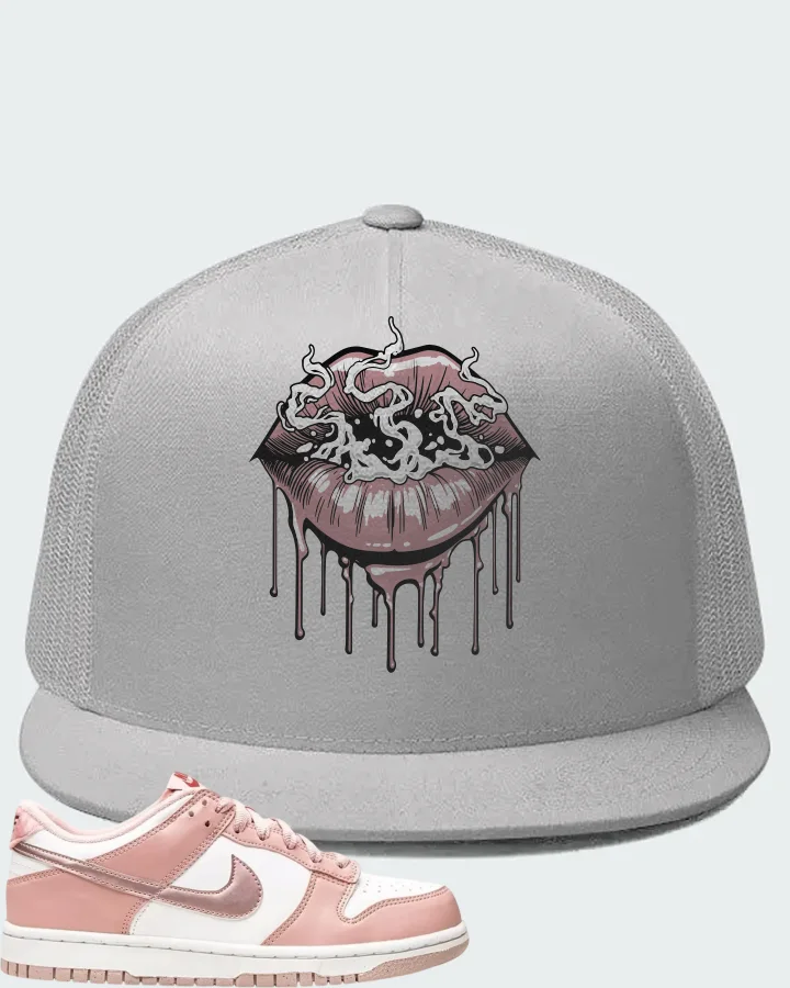 Nike Dunk Low Pink Velvet Matching Hat