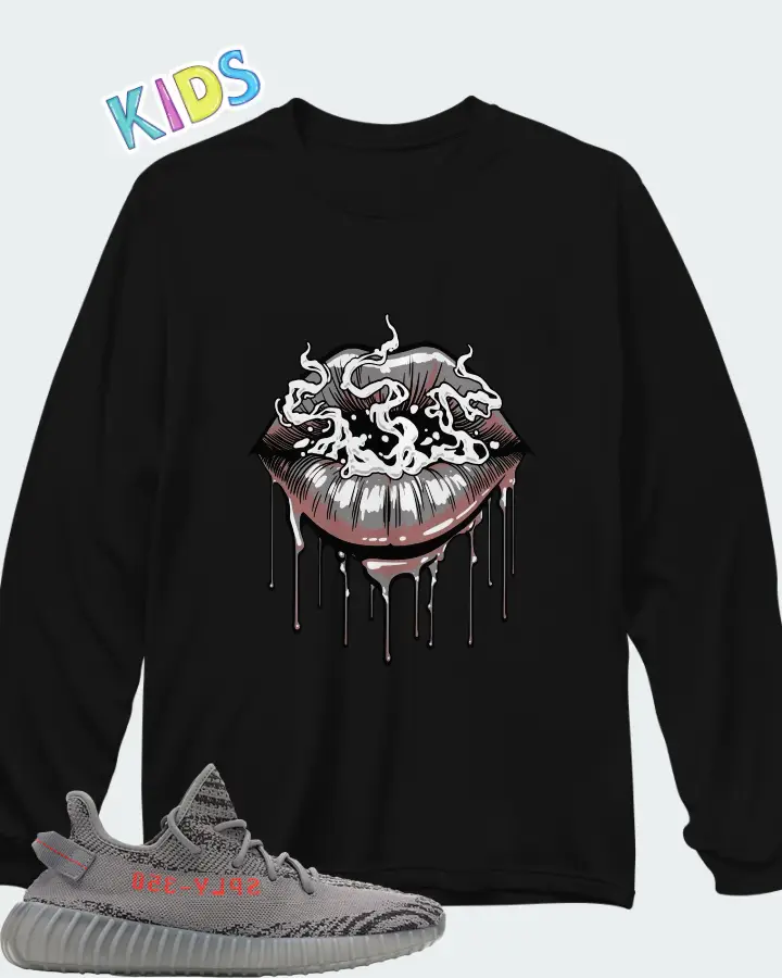 adidas Yeezy Boost 350 V2 Matching Kid's Long Sleeve T-Shirt