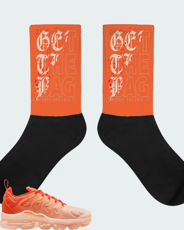 Nike Air VaporMax Plus Citrus Matching Socks