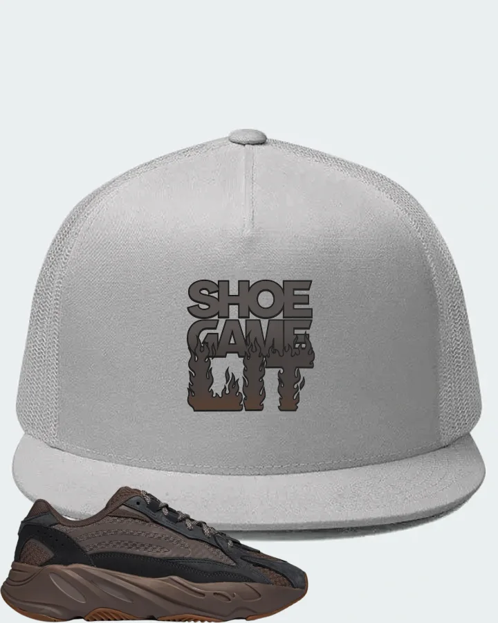 adidas Yeezy Boost 700 V2 Sneaker Matching White Hat - Shoe Game Lit Refreshed