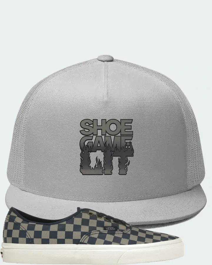 Vans Authentic Sneaker Matching White Hat - Shoe Game Lit Refreshed