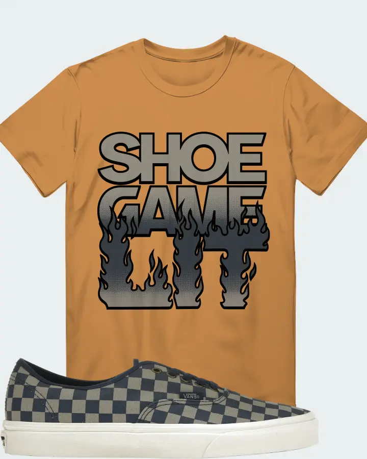 Vans Authentic Sneaker Matching Toast T-Shirt - Shoe Game Lit Refreshed