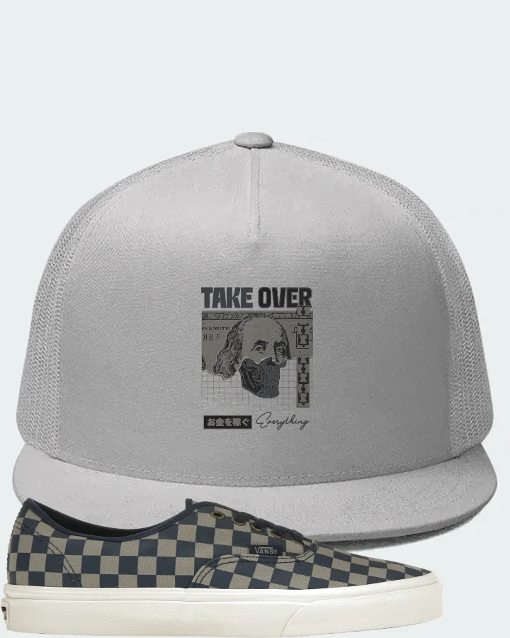 Vans Authentic Sneaker Matching White Hat - Take Over