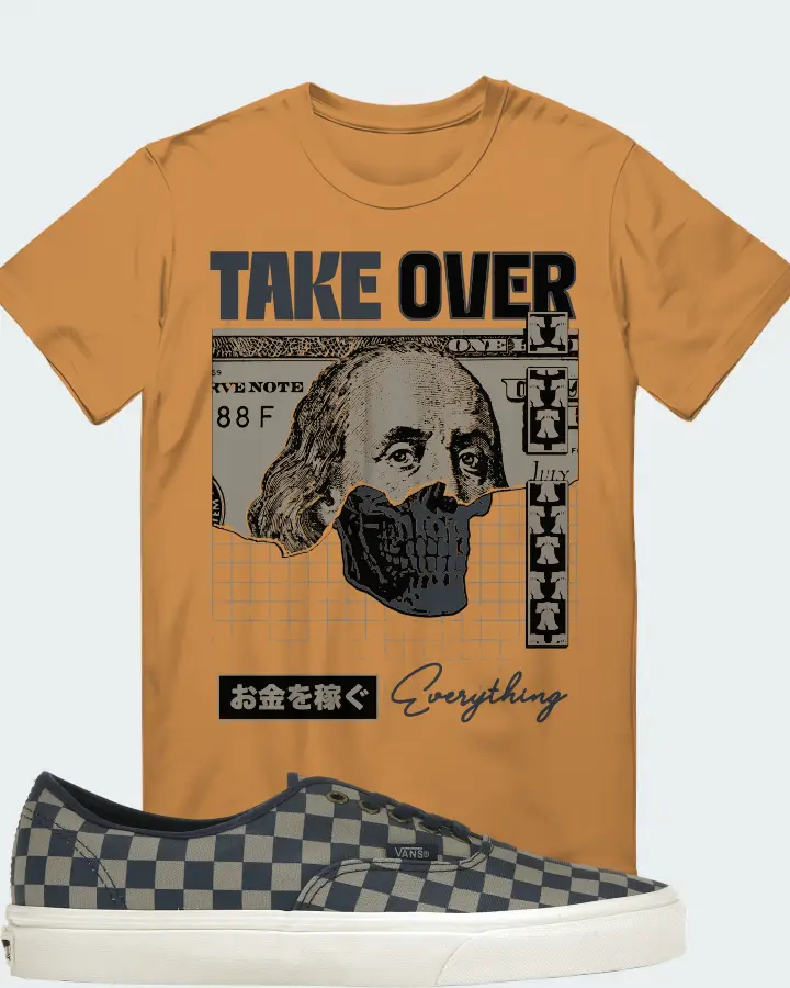 Vans Authentic Sneaker Matching Toast T-Shirt - Take Over