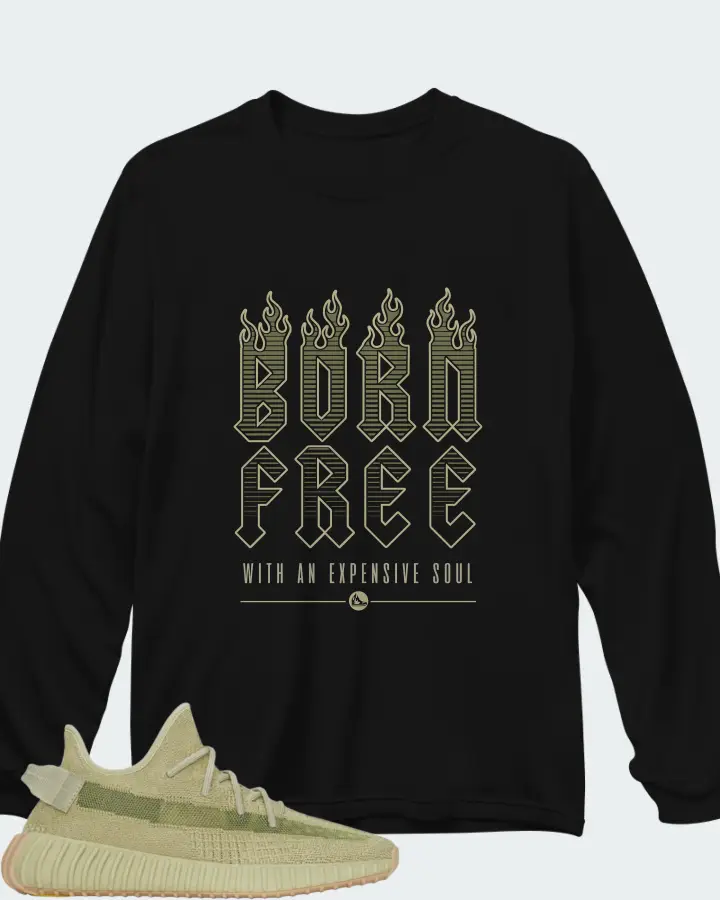 adidas Yeezy Boost 350 V2 Matching Long Sleeve T-Shirt