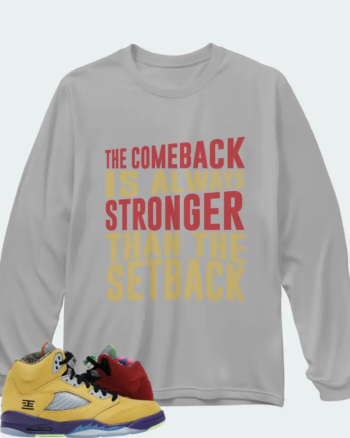 Long Sleeve T-Shirt in Grey