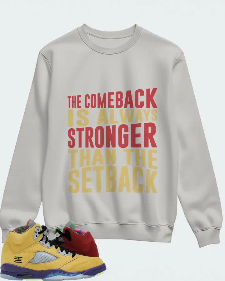 Sweatshirt in Grey