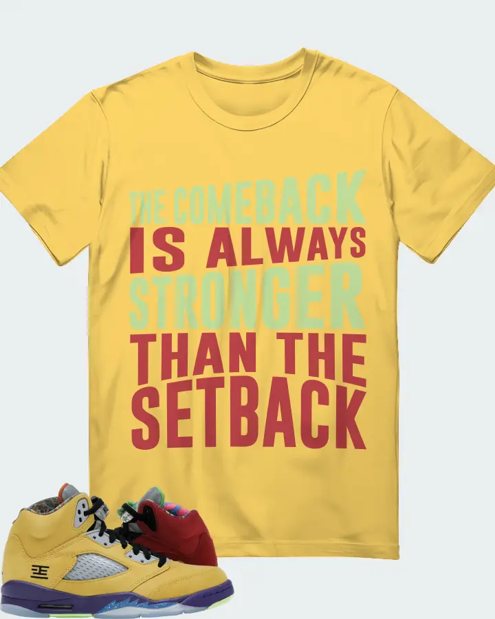 T-Shirt in Yellow