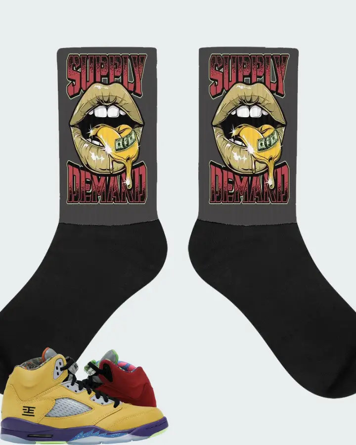 Socks in Dark Grey