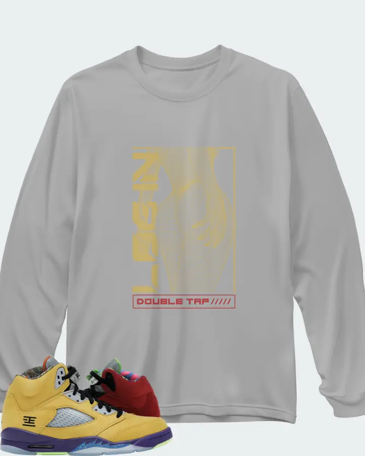 Long Sleeve T-Shirt in Grey