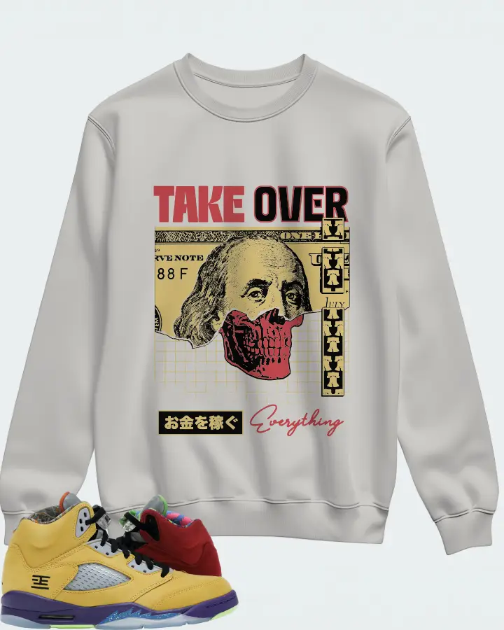 Sweatshirt in Grey