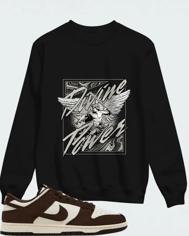 Nike Dunk Low SE Baroque Brown Pale Ivory Matching Sweatshirt