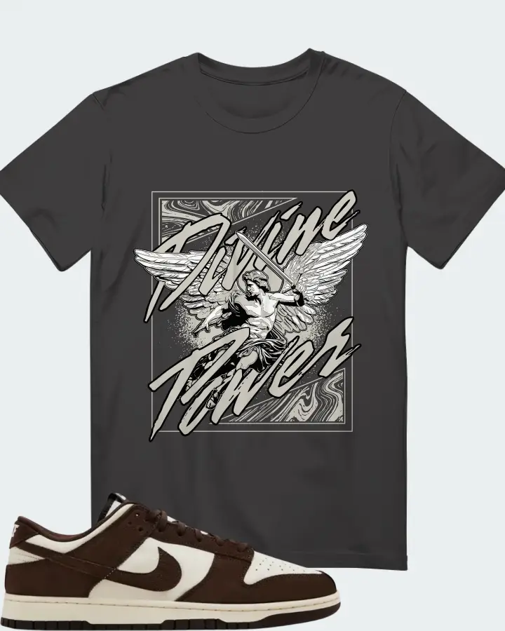 Nike Dunk Low SE Baroque Brown Pale Ivory Matching T-Shirt