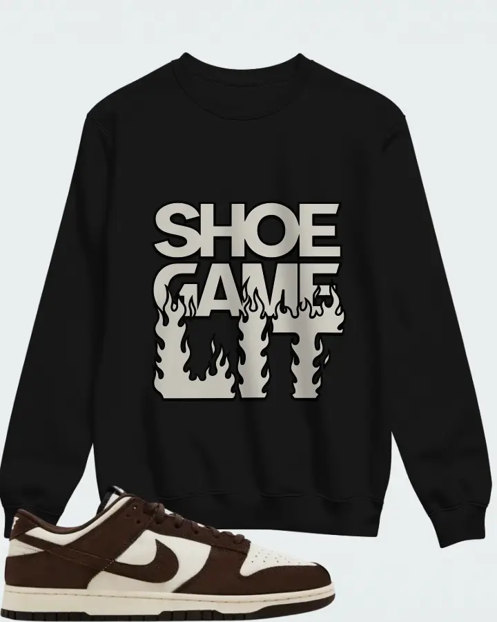 Nike Dunk Low SE Baroque Brown Pale Ivory Matching Sweatshirt