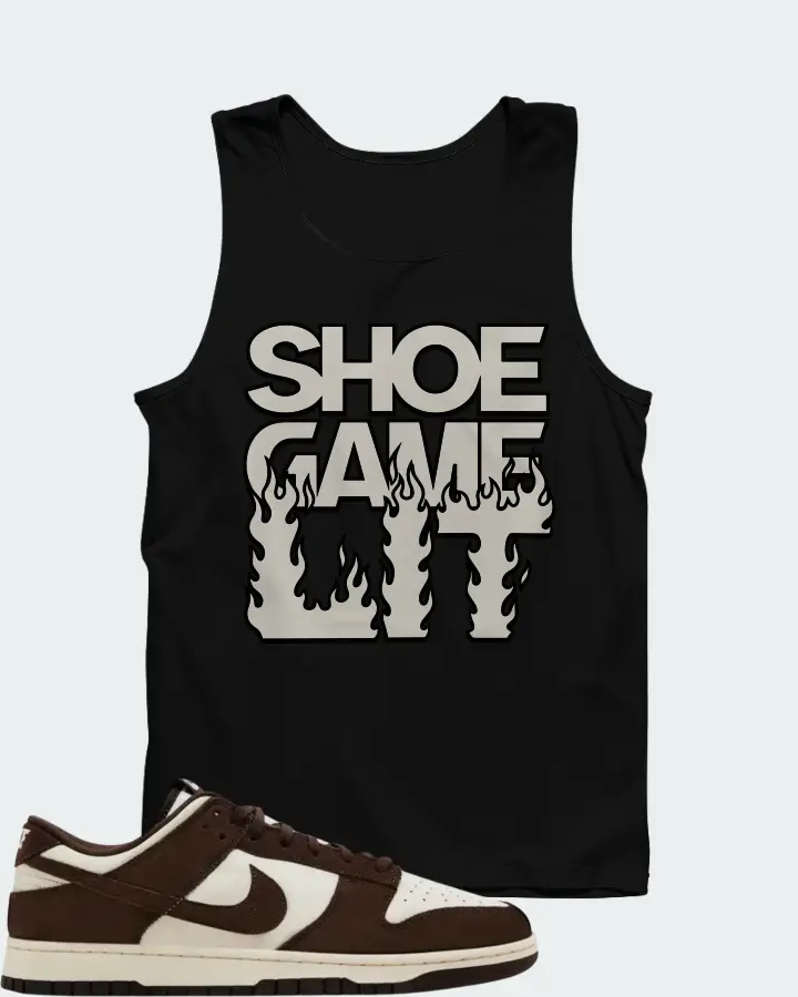 Nike Dunk Low SE Baroque Brown Pale Ivory Matching Tank Top