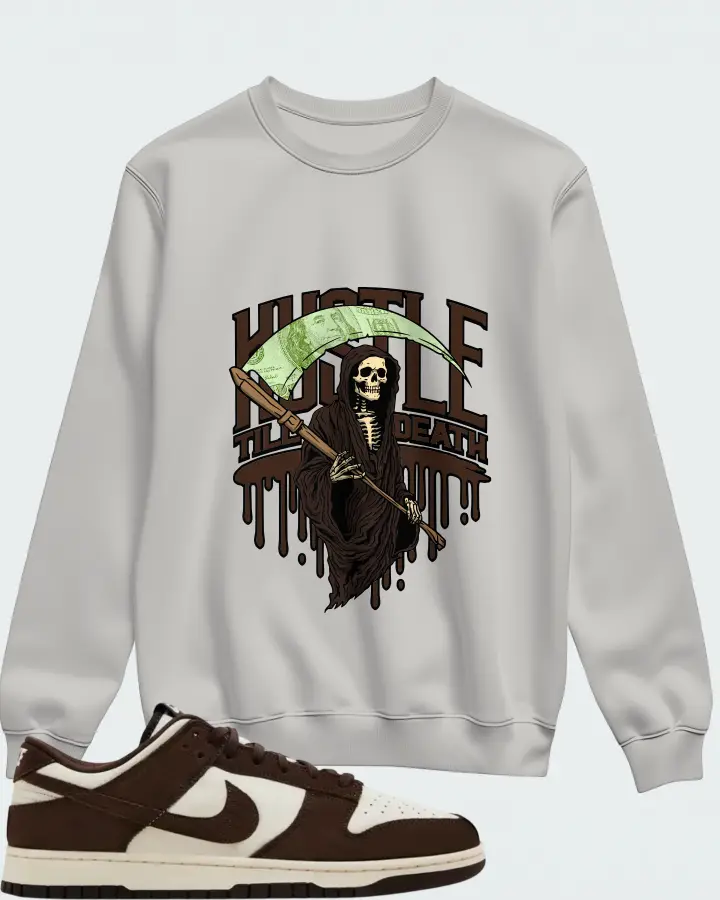 Nike Dunk Low SE Baroque Brown Pale Ivory Matching Sweatshirt