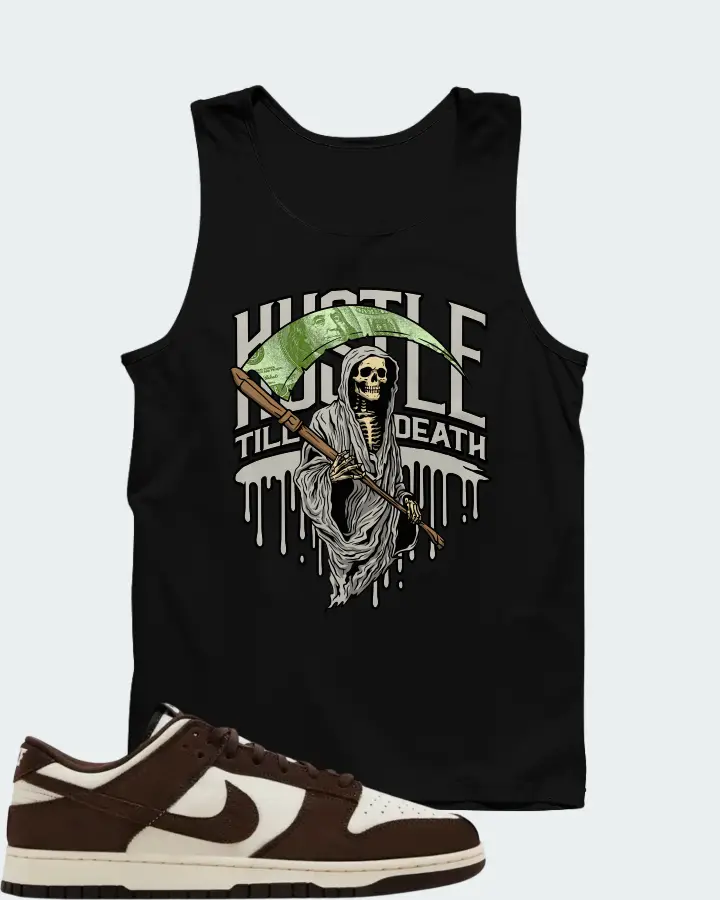 Nike Dunk Low SE Baroque Brown Pale Ivory Matching Tank Top
