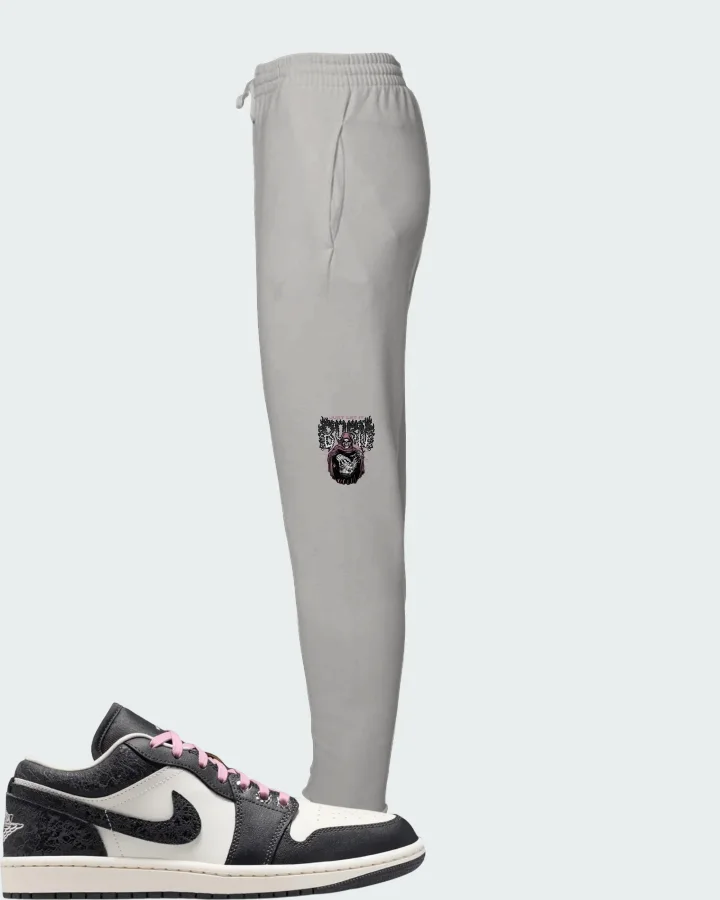 Air Jordan 1 Low SE Iced Carmine Matching Joggers