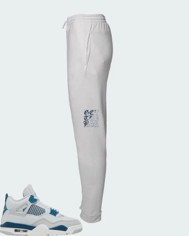 Air Jordan 4 OG Military Blue Matching Joggers