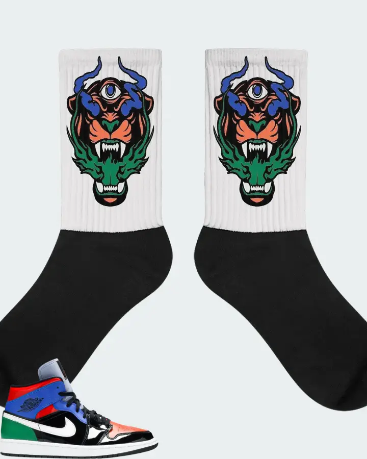 Socks in White