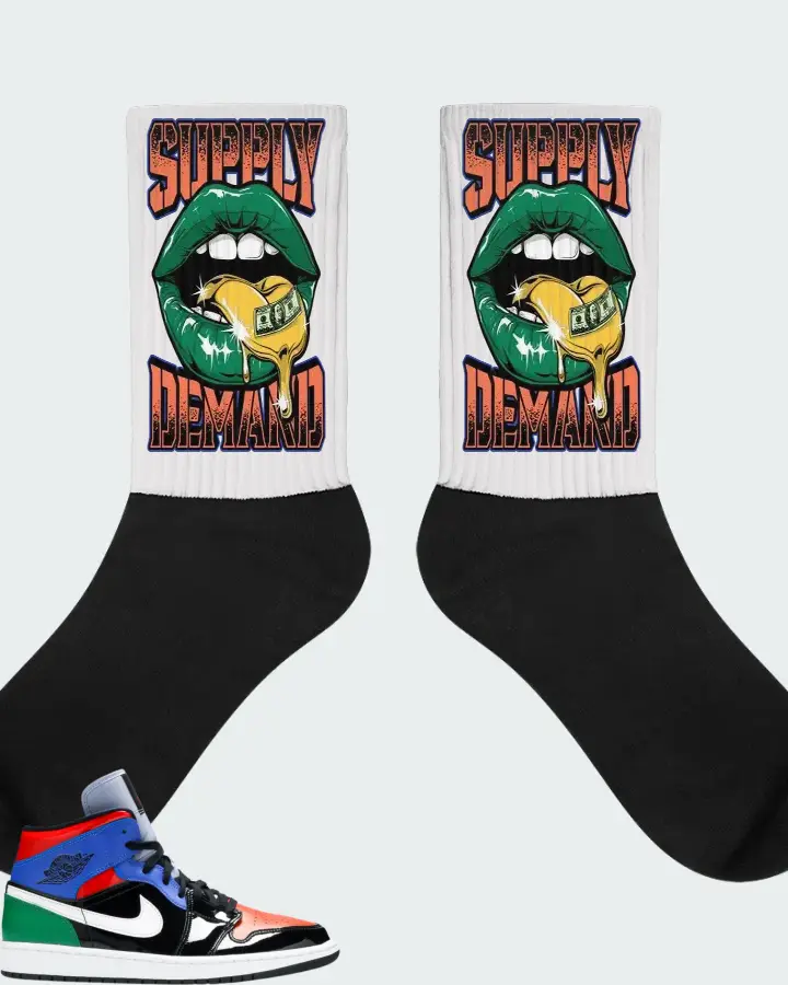 Socks in White