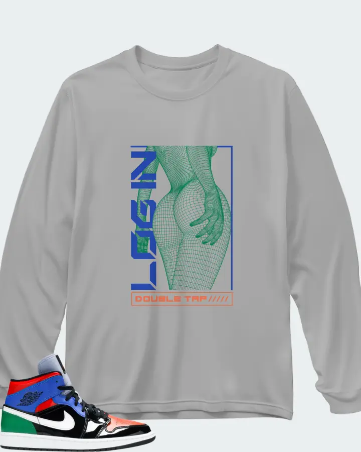 Long Sleeve T-Shirt in Grey