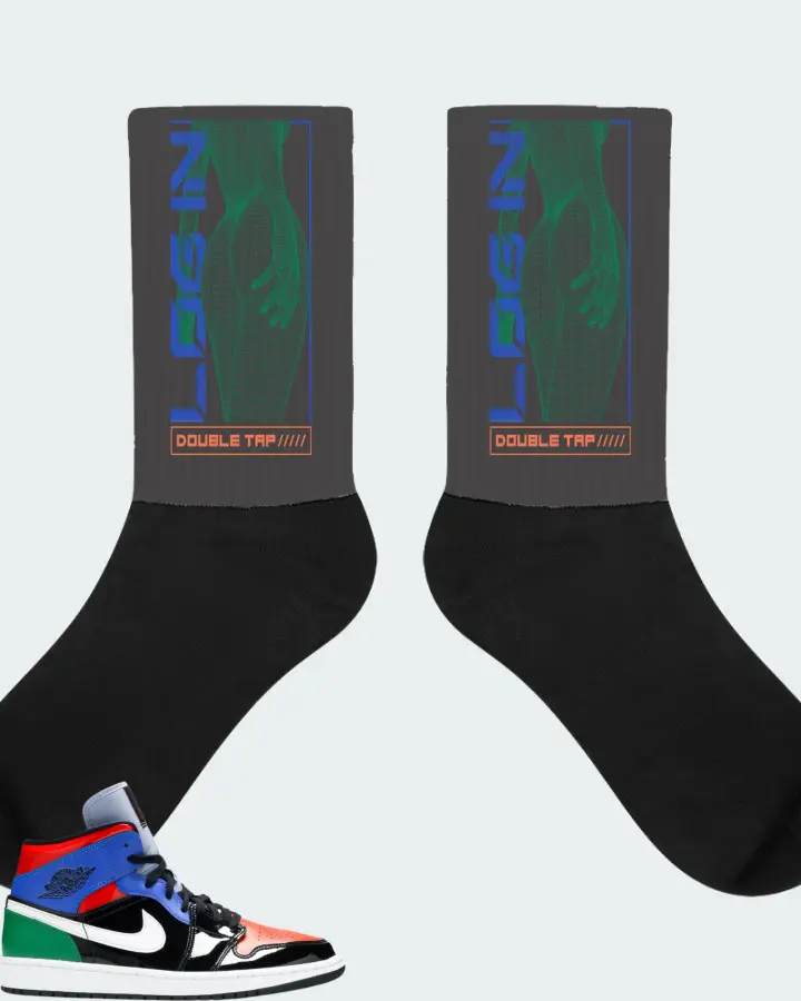Socks in Dark Grey
