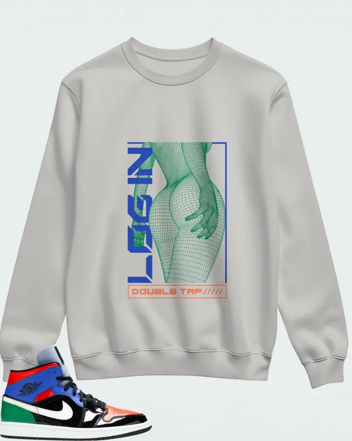 Sweatshirt in Grey