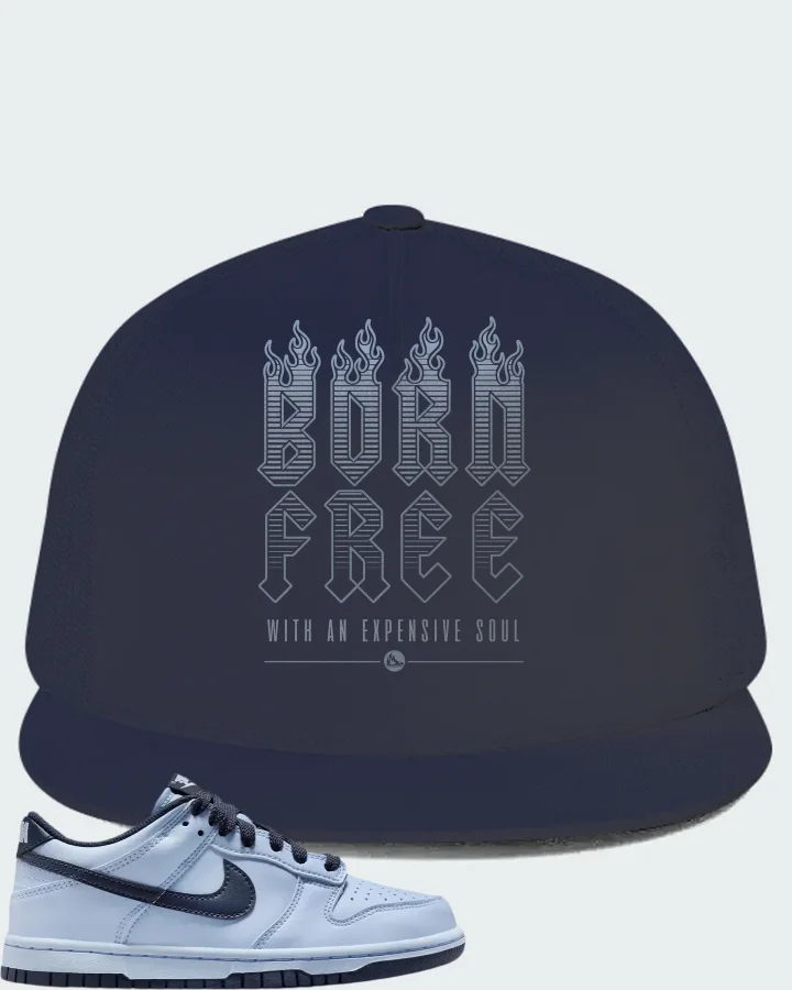Nike Dunk Low LV8 Hydrogen Blue Thunder Blue Matching Hat