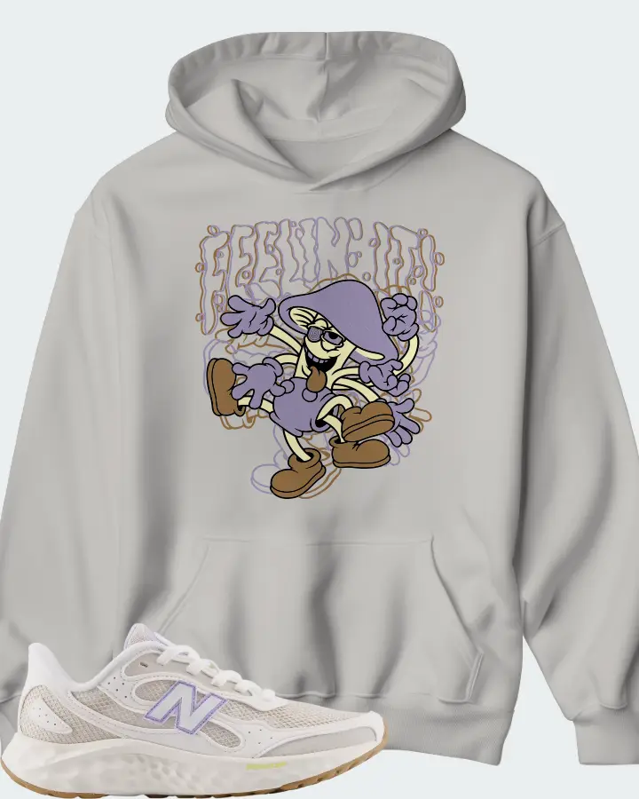 New Balance Fresh Foam Arishi v4 Tiralux Sea Salt with Timberwolf Daybreak Matching Hoodie